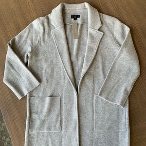 J. Crew Sophie open-front sweater blazer